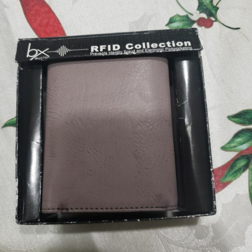 Buxton Radio Frequency Identification (RFID) wallet